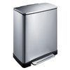 Pedaalemmer EKO E-Cube 18+28 liter rvs foto