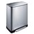 Pedaalemmer EKO E-Cube 18+28 liter rvs