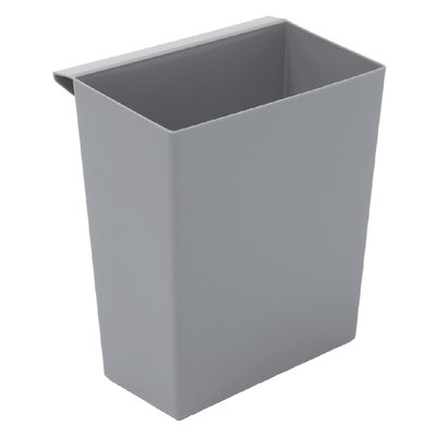Bac pour corbeille carrée et conique gris
