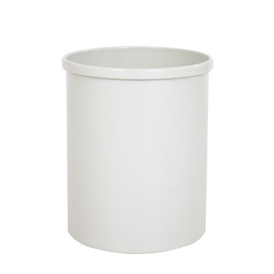 Papierbak Vepabins rond 15liter grijswit