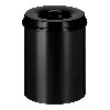 Corbeille à papier Vepa Bins anti-feu 15L 26cm noir Photo