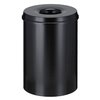 Corbeille à papier Vepa Bins anti-feu 30L Ø33,5cm noir Photo
