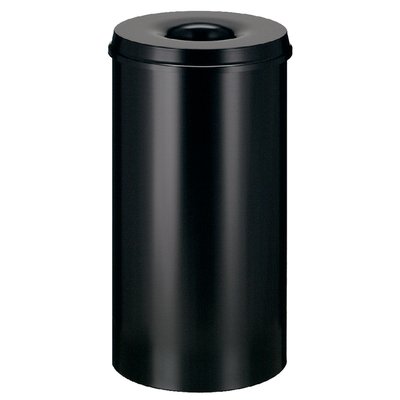 Corbeille à papier Vepa Bins anti-feu 50L 335mm noir