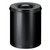 Corbeille à papier Vepa Bins anti-feu 80L 47cm noir