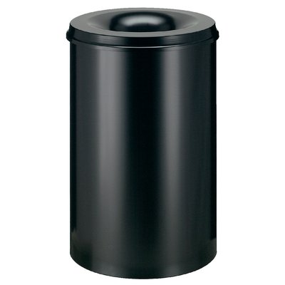 Corbeille à papier Vepa Bins anti-feu 110L noir