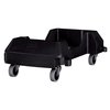 Onderstel Rubbermaid Slim Jim zwart foto