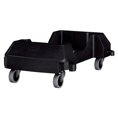 Onderstel Rubbermaid Slim Jim zwart