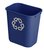 Papierbak Rubbermaid recycling medium 26L blauw
