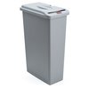Conteneur Rubbermaid Slim Jim pour documents confidentiels 87L gris Photo