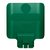 Paneel Rubbermaid Slim Jim Recyclestation voor label groen