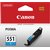Inktcartridge Canon CLI-551 blauw