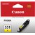 Inktcartridge Canon CLI-551 geel