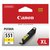 Cartouche d’encre Canon CLI-551XL jaune