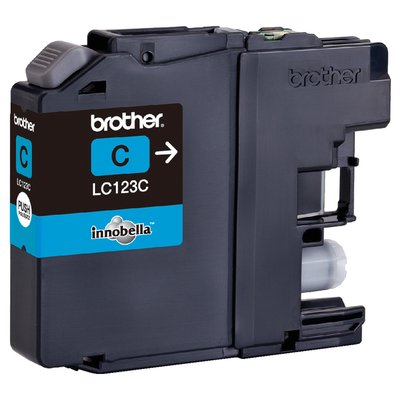 Inktcartridge Brother LC-123C blauw