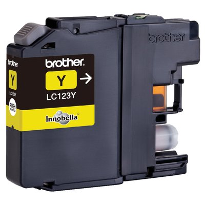 Inktcartridge Brother LC-123Y geel