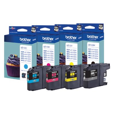 Inktcartridge Brother LC-123Y geel