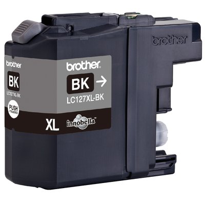 Inktcartridge Brother LC-127XLBK zwart