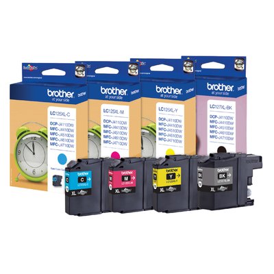 Inktcartridge Brother LC-127XLBK zwart