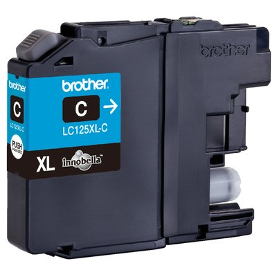 Inktcartridge Brother LC-125XLC blauw