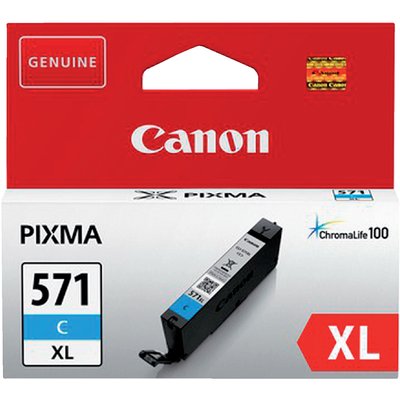Cartouche d’encre Canon CLI-571XL bleu