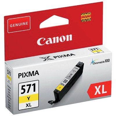 Cartouche d’encre Canon CLI-571XL jaune