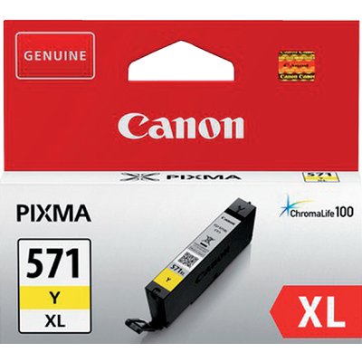Cartouche d’encre Canon CLI-571XL jaune