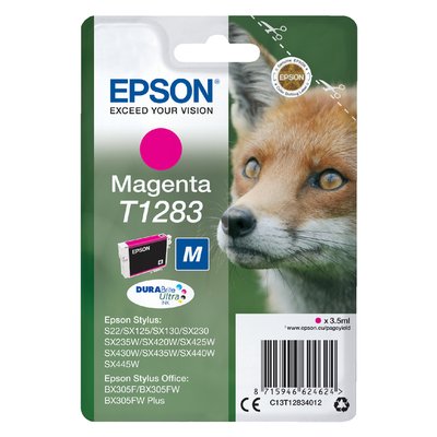 Inktcartridge Epson T1283 rood