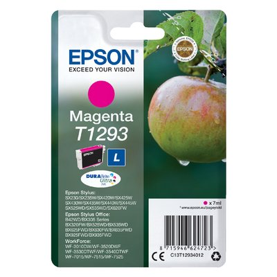 Inktcartridge Epson T1293 rood