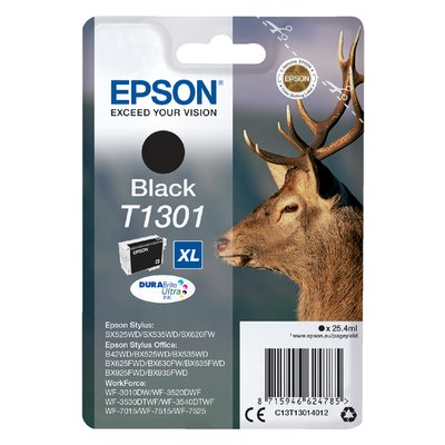 Inktcartridge Epson T1301 zwart
