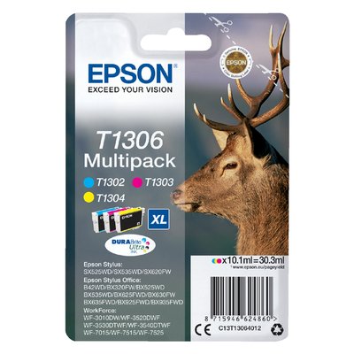 Inktcartridge Epson T1306 3 kleuren