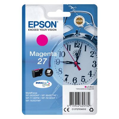 Inktcartridge Epson 27 T2703 rood