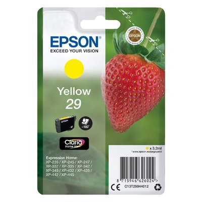 Cartouche d’encre Epson 29 T2984 jaune