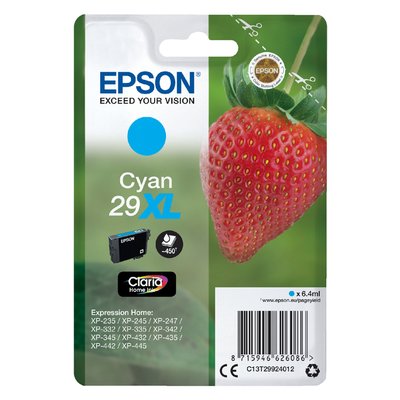 Inktcartridge Epson 29XL T2992 blauw