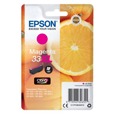 Inktcartridge Epson 33XL T3363 rood