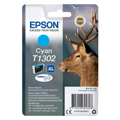Inktcartridge Epson T1302 blauw