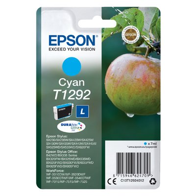 Inktcartridge Epson T1292 blauw