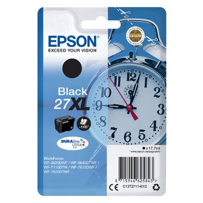 Inktcartridge Epson 27XL T2711 zwart