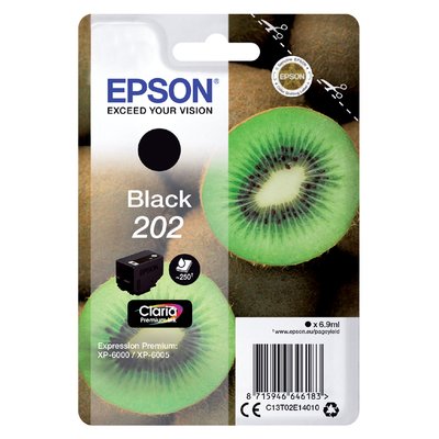 Inktcartridge Epson 202 T02E14 zwart