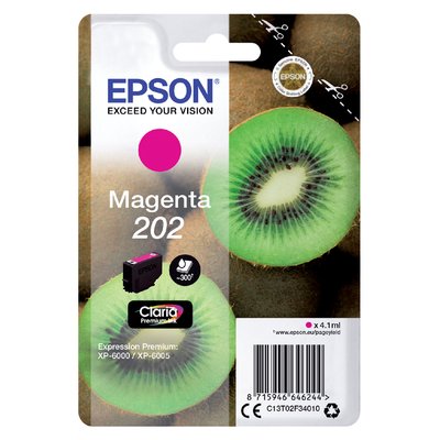 Inktcartridge Epson 202 T02F34 rood