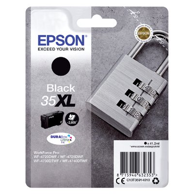 Inktcartridge Epson 35XL T3591 zwart