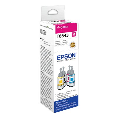 Flacon d’encre Epson T6643 rouge