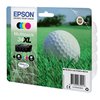 Inktcartridge Epson 34XL T3476 zwart + 3 kleuren foto