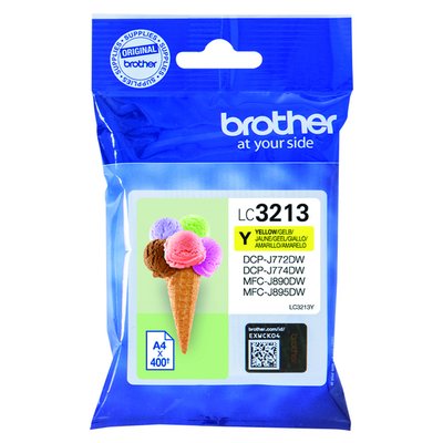 Inktcartridge Brother LC-3213Y geel