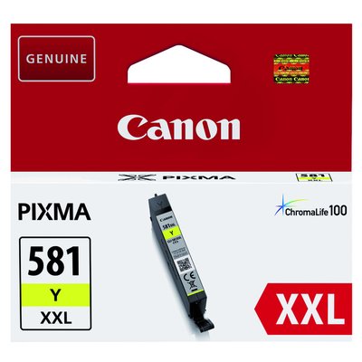 Inktcartridge Canon CLI-581XXL geel