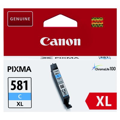 Inktcartridge Canon CLI-581XL blauw