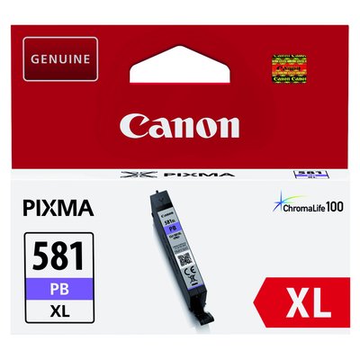 Inktcartridge Canon CLI-581XL foto blauw