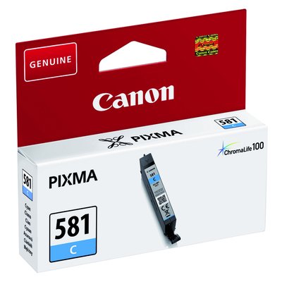 Inktcartridge Canon CLI-581 blauw