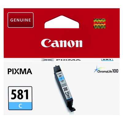 Inktcartridge Canon CLI-581 blauw