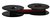 Lint groep 1 (3) dubbelspoel nylon zwart rood