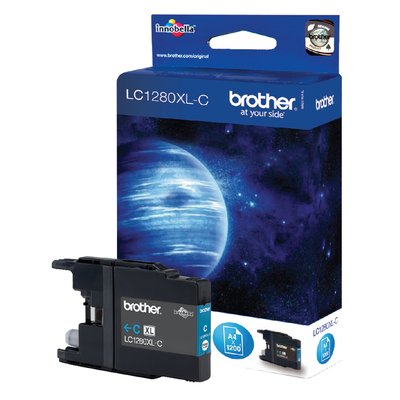 Inktcartridge Brother LC-1280XLC blauw